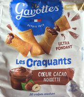 Les Craquants coeur cacao noisette