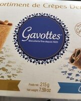 Assortiment crêpes dentelle