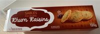 Sablés Rhum Raisins