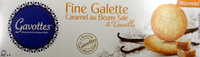 Gavottes fine galette caramel au beurre salé & vanille