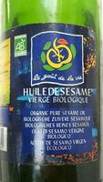 Huile de sésame