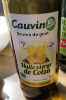 Huile vierge de colza bio