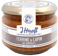 Terrine de lapin au Serpolet