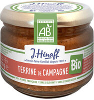 Terrine de campagne BIO