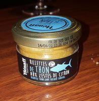 Rillette De Thon Zeste De Citron
