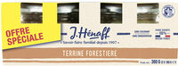 Terrines forestière Hénaff