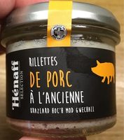 Rillettes de porc à l'ancienne
