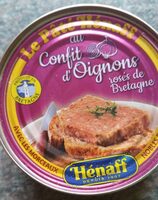 Le pâté Hénaff au Confit d'Oignons rosés de Bretagne