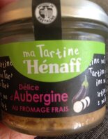 Delice d'aubergine au fromage frais