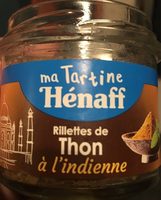 Rillettes de thon à l'indienne