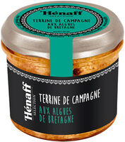 Terrine de campagne aux algues de bretagne