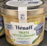 Truite petits légumes citron confit
