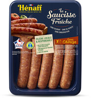 Saucisses fraîches aux epices chorizo doux