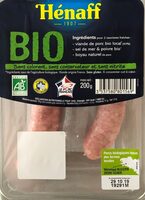 Saucisses Henaff Bio