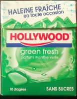 Dragées Green Fresh parfum Menthe verte