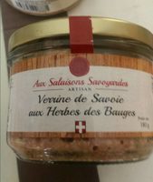 Verrine de Savoie aux herbes des Bauges