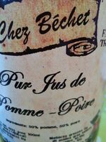 Jus de pomme - poire
