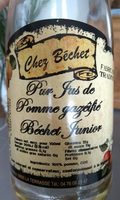 Pur jus de pomme gazéifié