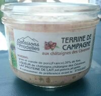 Terrine de campagne aux châtaignes des Cevennes