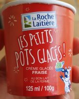 Les petits pots glacés Fraise