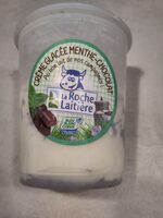 Crème glacée menthe chocolat
