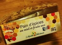 Pain d'épices au miel et fruits secs
