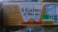 6 Gaufres au Miel Bio