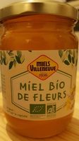 Miel bio de fleurs