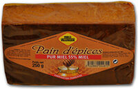 Pain d'épices pur miel (57%)