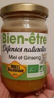 Miel et ginseng