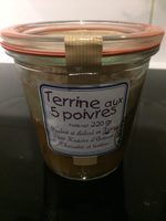 Terrine aux 5 poivres