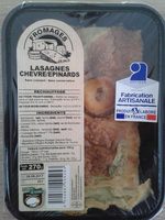Lasagnes Chèvre/Épinards