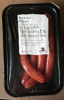 Véritable merguez viande de bœuf et mouton