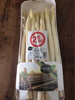 Asperges blanches violettes