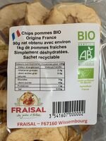 Chips pommes BIO