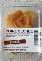 Poires séchées