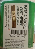 Pâte à sucre vert herbe