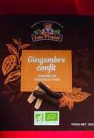 Gingembre bio enrobé de chocolat noir