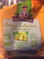 Sultanas Rozijnen Gedroogd Bio