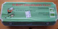 10 oeufs biologiques frais