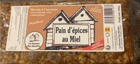 Pain d’epice au miel