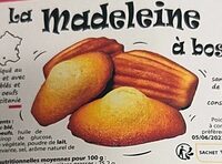 Les madeleines à bosse