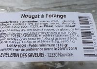 Nougat a l orange