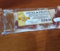 Pâtes de FRUITS
