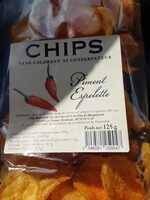 Chips Piment Espelette