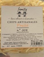 Chips artisanales