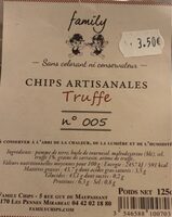 Chips artisanales Truffe