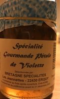 Spécialité goumande pétale de violette