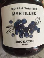 Fruit a tartiner myrtilles