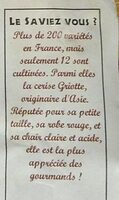 Confiture Extra Griotte